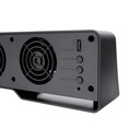 ThermalTake Argent DS100 Desk Cooler 12 Addressable LEDS, 8 Lighting Mods, Supports Fan Speed Adustments