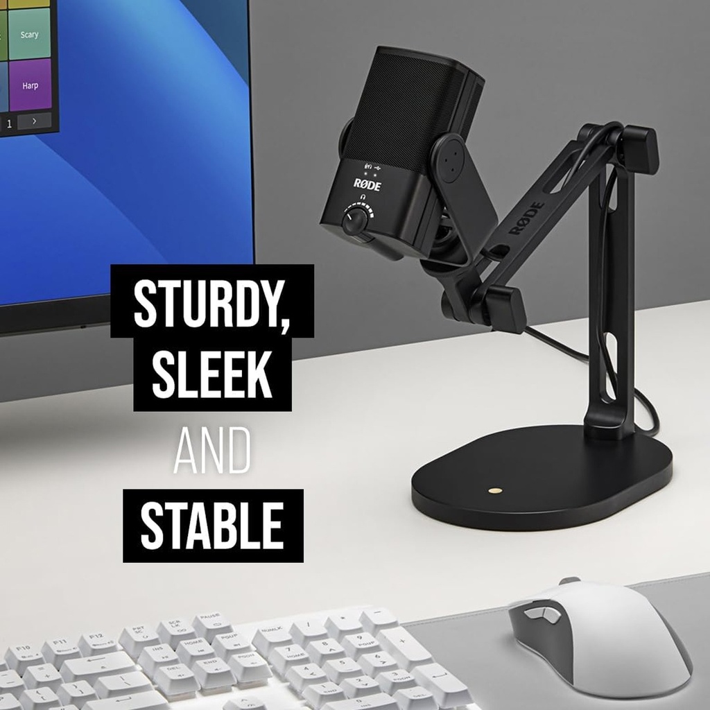 Rode DS2 Desktop Studio Arm Attach Mic,Lights,Phones & Cameras, Flexible Positioing, Low-Noise Operation