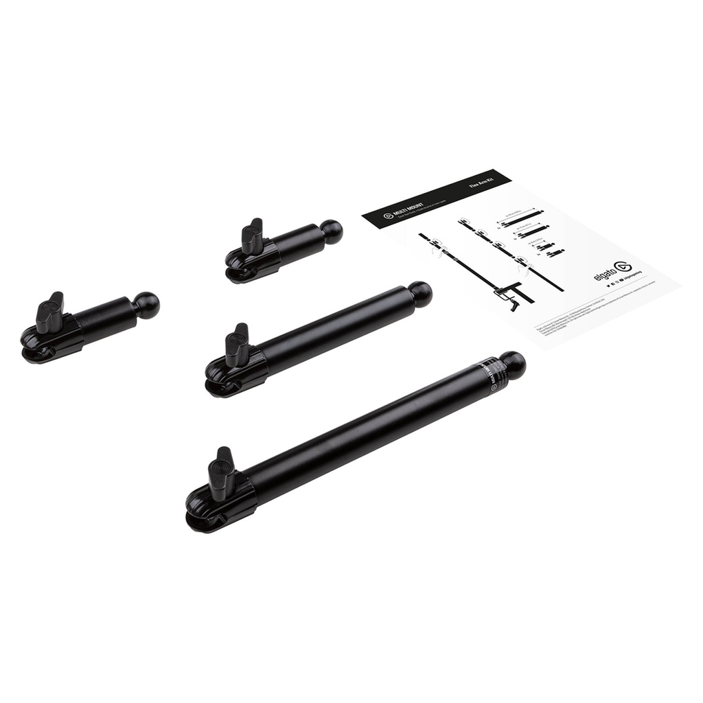 Elgato Flex Arm Kit Four Steel Tubes with Ball Joints Compatible With All Elgato Multi Mount