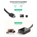 UGreen HDMI to VGA Converter With Audio 25cm - Black