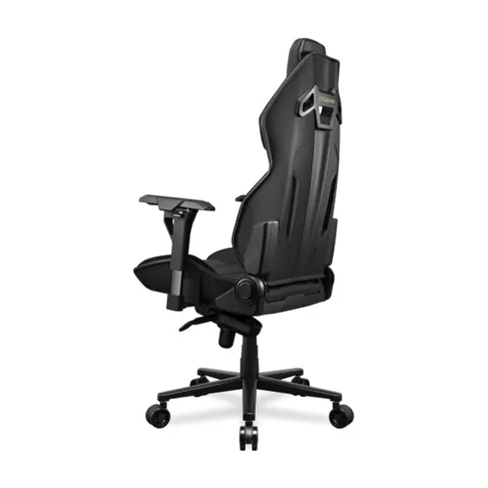 Cougar Hotrod Royal Gaming Chair, Multi-Zone Backrest, Premium Hyper-Dura Leatherette, 4D Armrest and Class 4 Gas Cylinder-Black