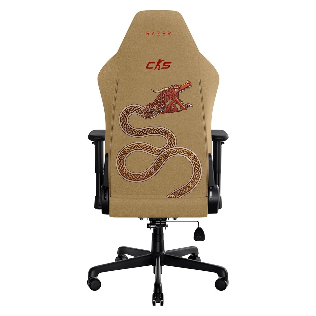 Razer Iskur V2 X Counter Strike 2 Edition Gaming Chair With Built-In Lumbar Support, High Density Foam Cushions, 2D Armrests