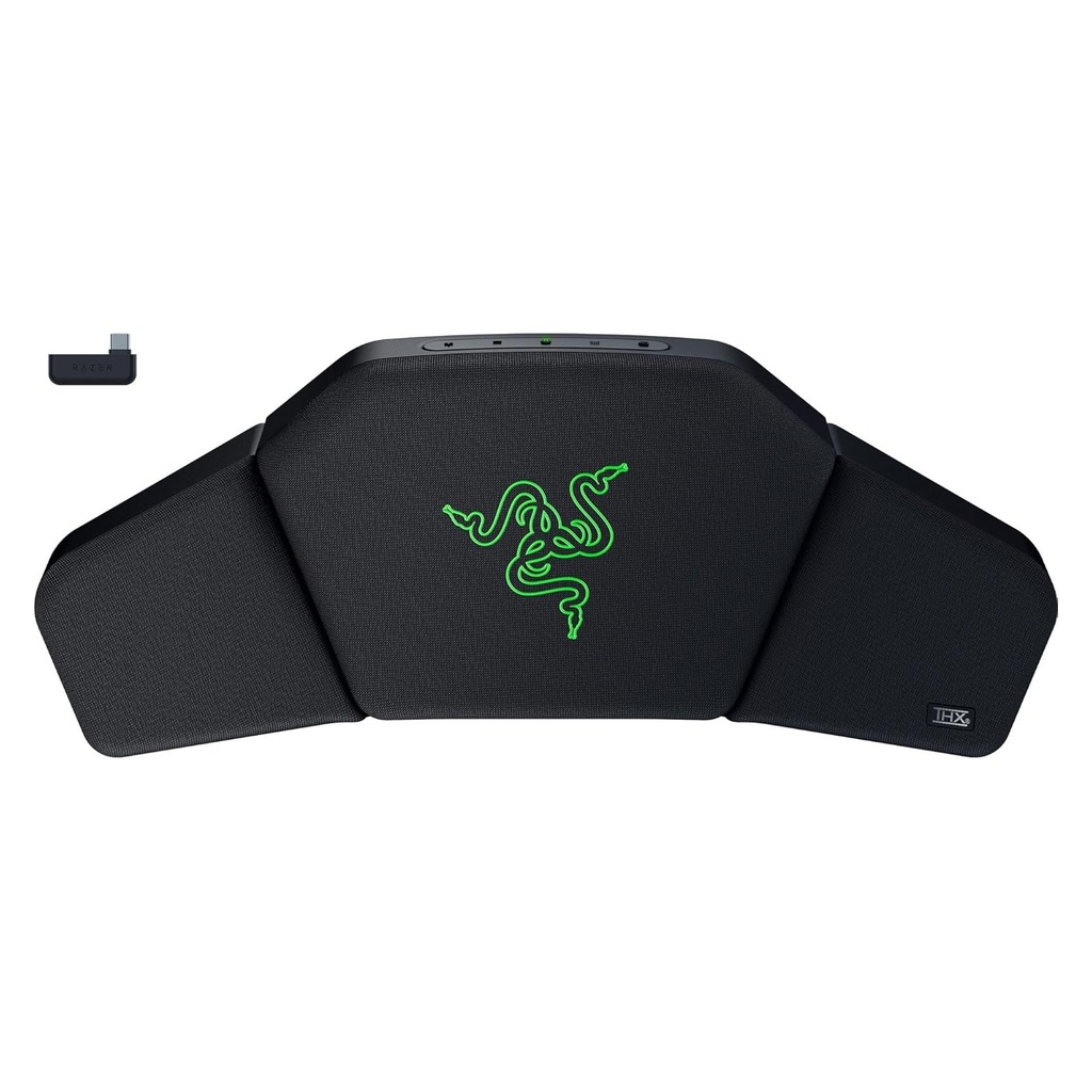 Razer Clio-THX Spatial Audio-Enabled Wireless Speaker Head Cushion - Black