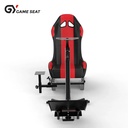 GAMESEAT GY022 Racing Simulator Cockpit Seat – Black/Red