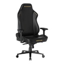 DXRacer Martian Large Series Gaming Chair, 4D Armrests, Integrated Lumbar 90° ~135°Back Recline Support Steel Frame, Hydraulics-Black/Yellow