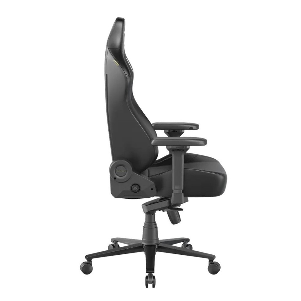 DXRacer MARTIAN Series Electric Adjustable Backrest Large Gaming Chair, 4D Armrests, Integrated Lumbar 90° ~135°Back Recline Support Steel Frame, Hydraulics - Black