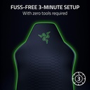 Razer Gaming Chair Sleeves For Iskur V2 X - Black/Green Edition