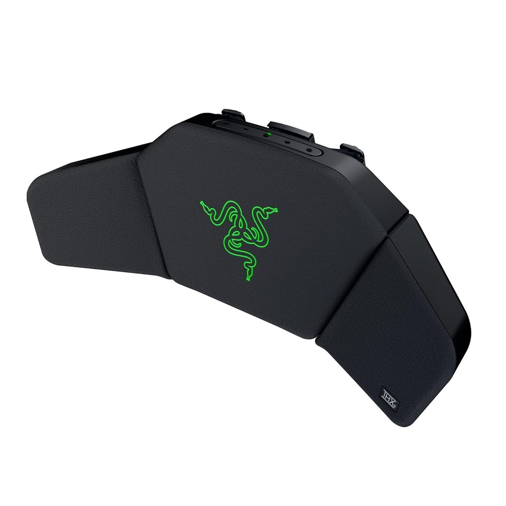 Razer Clio Wireless Speaker Head Cushion: THX Spatial Audio Enabled, Integrated Near Field Dual Speakers, Multiple Audio Setups, Two 43 mm Full Range Drivers + Aluminum Cone, Bluetooth & USB-C, Black | RC81-04350101-R3U1
