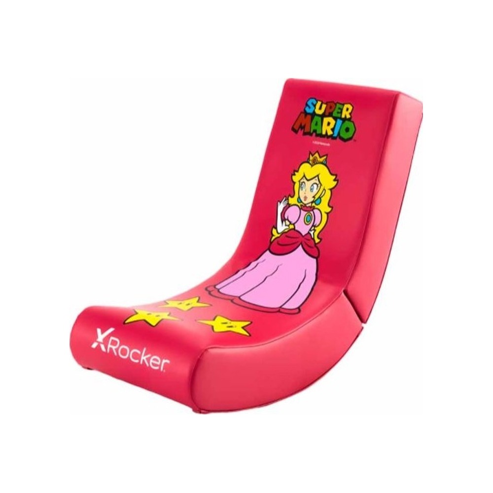 X-Rocker Nintendo All-Star PEACH Video Rocker Gaming Chair