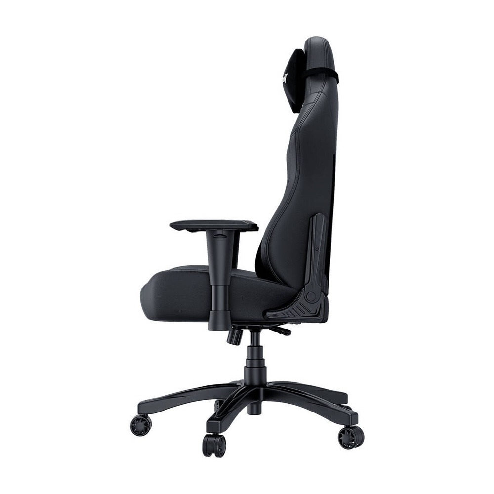 Anda Seat LUNA Series Large Gaming Chair Includes Adjustable Lumbar & Headrest Pillows - Black/Blue