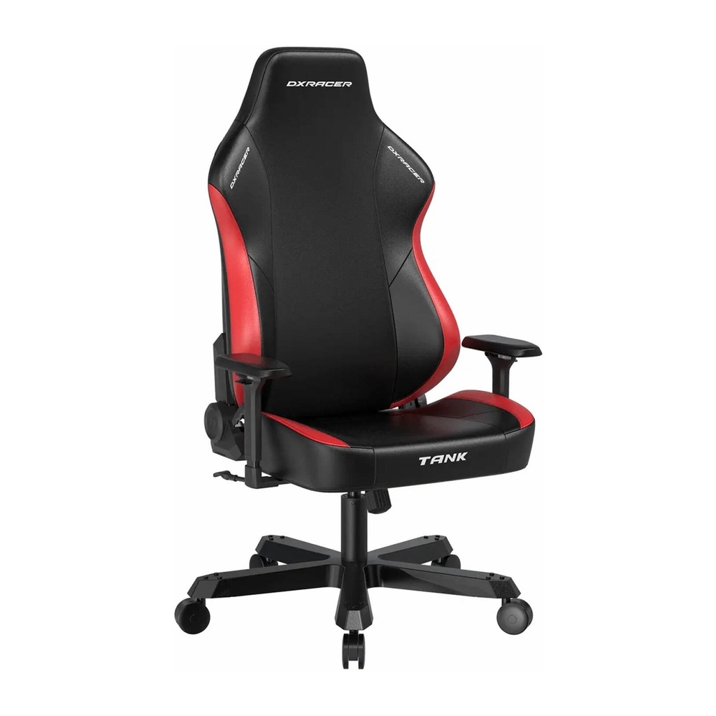 DXRacer Tank XXL Series Gaming Chair 4D Adjustable Armrests Magnetic Headrest & Lumbar Support - Black/Red