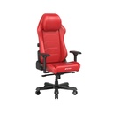 DXRacer Master XL Gaming Chair Height Adjustable Headrest, 4D Integrated Lumbar Support, 4D Armrest - Red