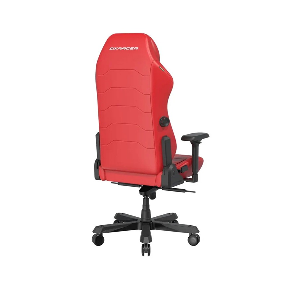 DXRacer Master XL Gaming Chair Height Adjustable Headrest, 4D Integrated Lumbar Support, 4D Armrest - Red