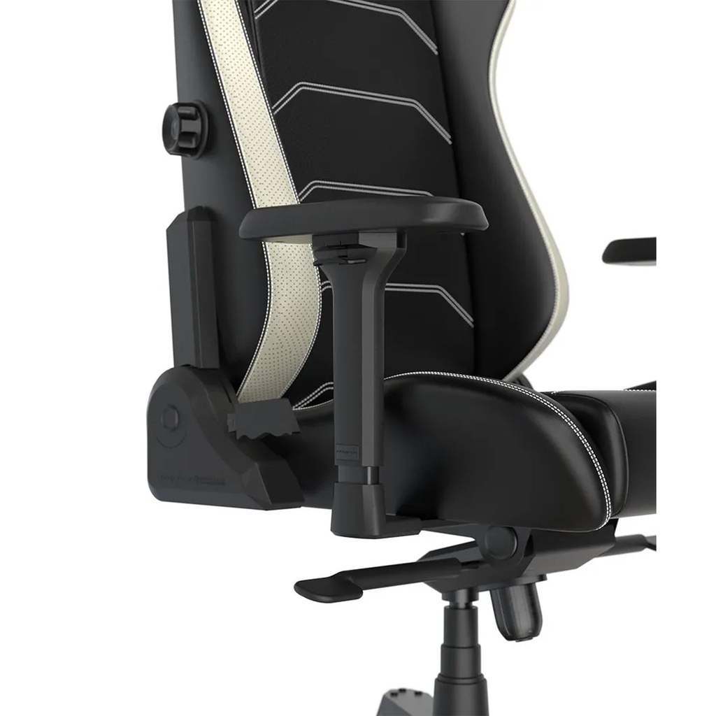 DXRacer Master XL Gaming chair, Faux leather, 4D Ergonomic Lumbar Support, Heavy-Duty Multi-Functional Tilt Mechanism - Black & White
