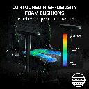 Razer Iskur V2 X Gaming Chair With Built-In Lumbar Support, High Density Foam Cushions, 2D Armrests - Black