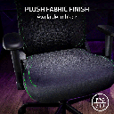 Razer Iskur V2 X Gaming Chair With Built-In Lumbar Support, High Density Foam Cushions, 2D Armrests - Black