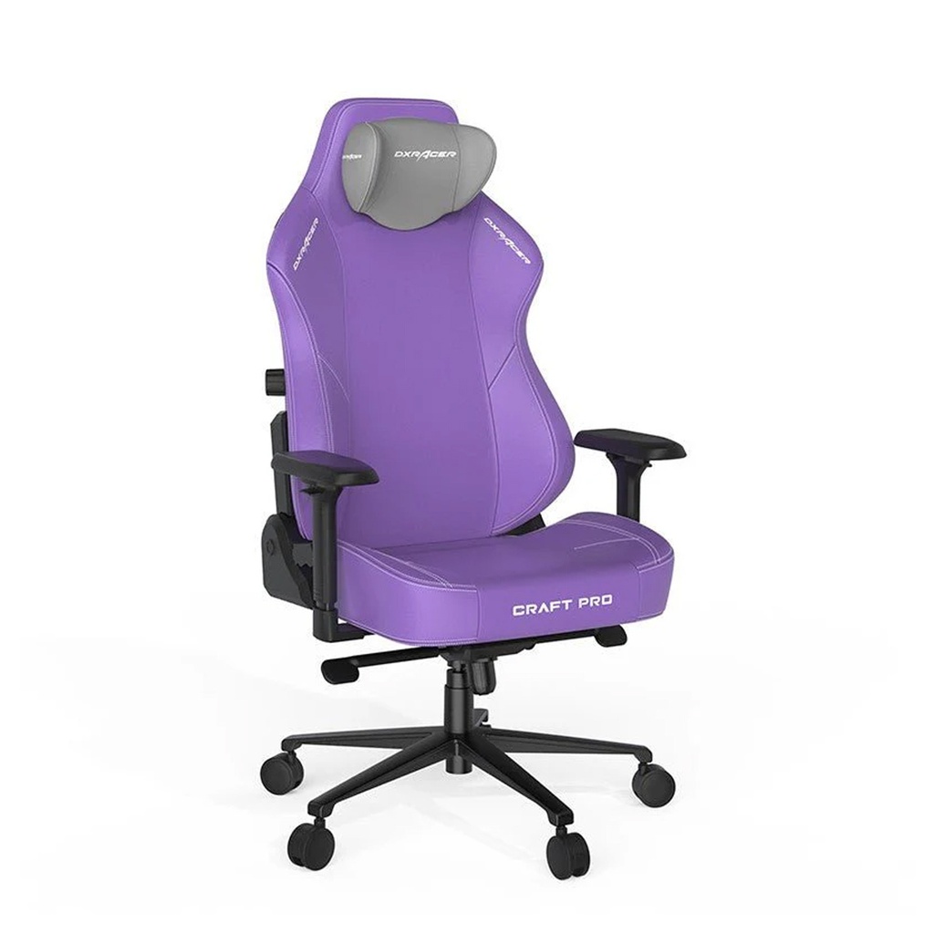DXRacer Craft Pro Classic Gaming Chair High-Density Memory Foam, Adjustable 4D Armrests - Violet