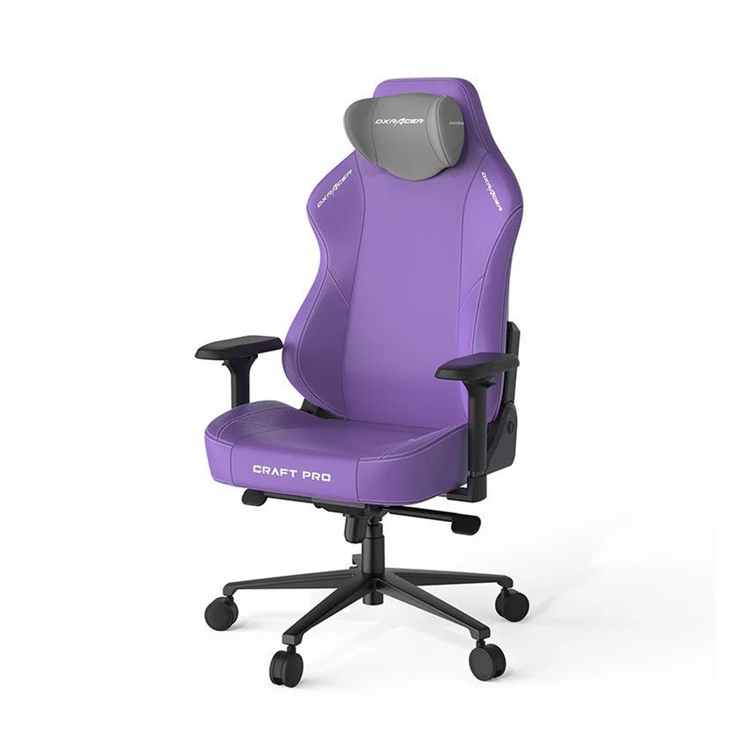DXRacer Craft Pro Classic Gaming Chair High-Density Memory Foam, Adjustable 4D Armrests - Violet
