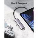 UGreen USB-C 6-in-1 Multifunction Adapter - Space Gray