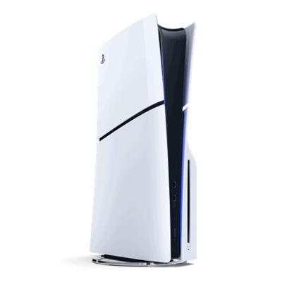 PlayStation 5 Slim Disk Edition with Gray Storage Bag