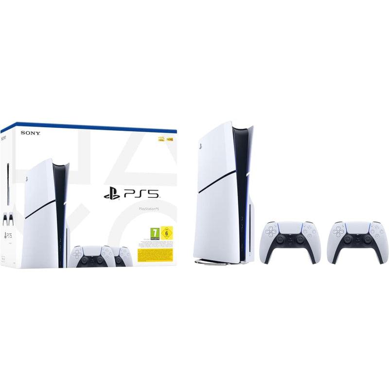 PlayStation 5 Slim Disk Edition E Chassis with FC 26 and an Extra Midnight Black Wireless Controller