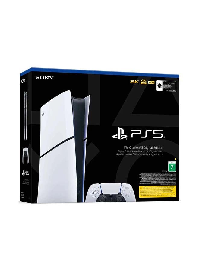 PlayStation 5 Slim Digital Edition with Gamax Storage Travel Bag Black Bundle