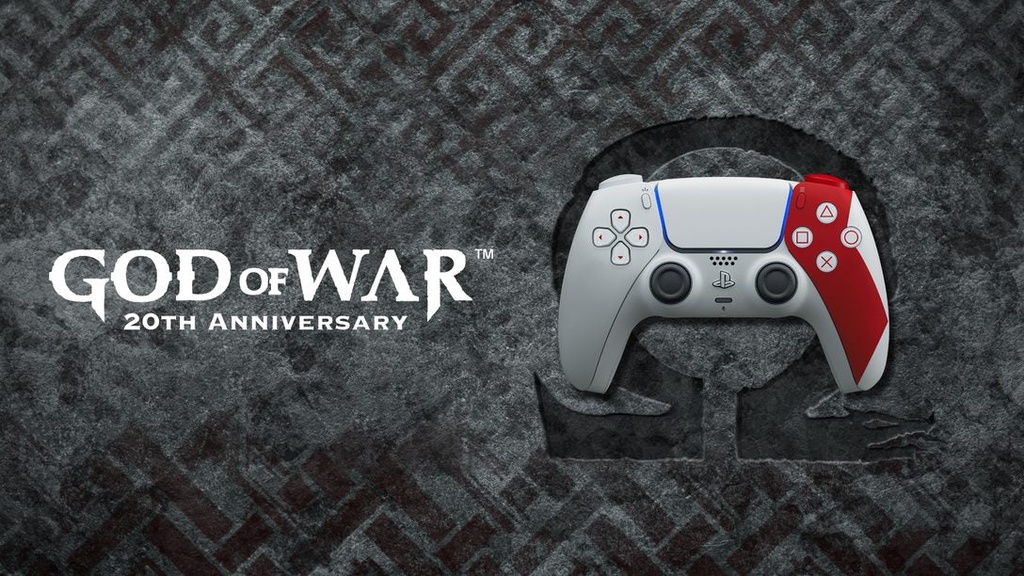 PS5 DualSense Wireless Controller God of War 20th Anniversary Limited Edition