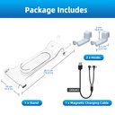 Dobe PS5 VR2 Stand Kit with Magnetic Fast Charging Cable TP5-2523