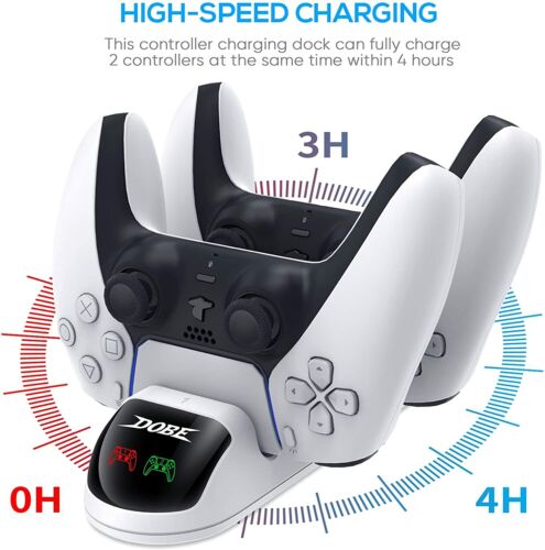 DOBE Charging Dock For PS5 Wireless Controller Charger- TP5-0506