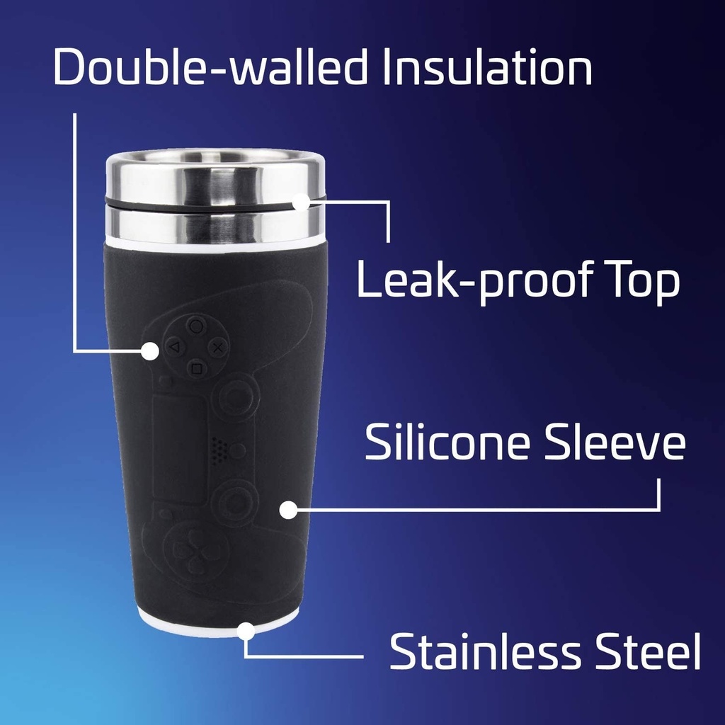 Paladone Playstation Controller Travel Mug Stainless Steel