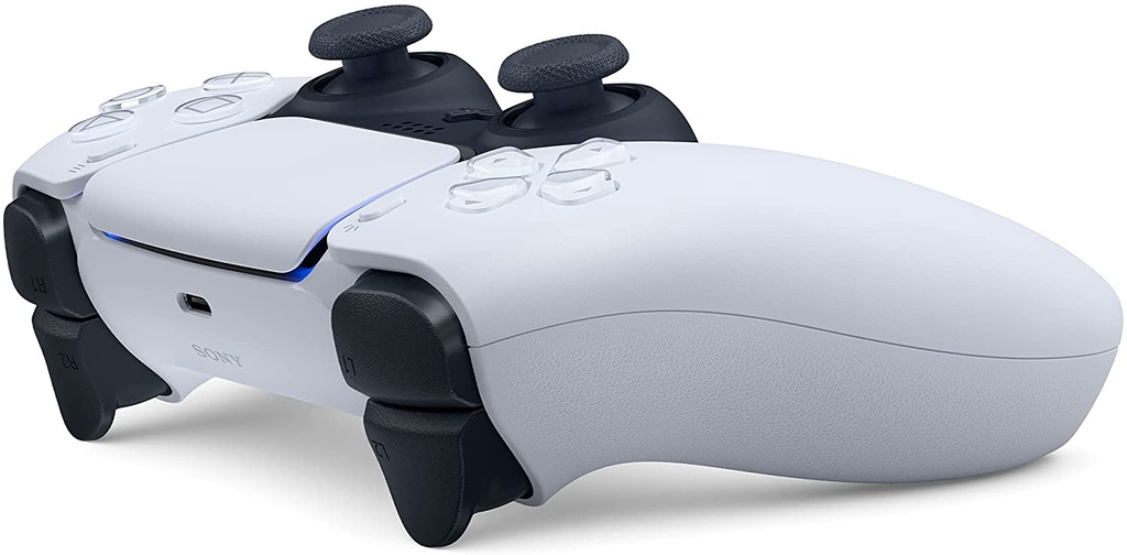 DualSense Wireless Controller PS5 White + Sades ME6S Tyto Gaming Microphone White Bundle