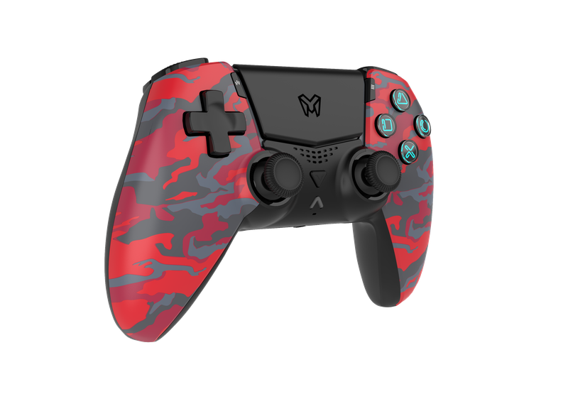 EMG Artic Red Camo P505 Gaming Controller Compatible with PS5, PC, Android & IOS