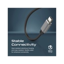 Promate 4 In 1 Multi-Port USB-C Data Hub Gray