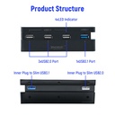DOBE USB HUB FOR PlayStation 4 Slim TP4-821