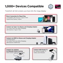 RayNeo Air 3s AR Glasses 201" Portable Cinema for Movies & Games