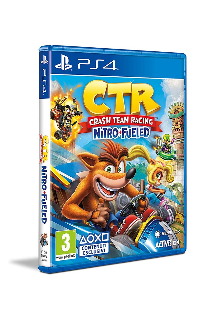 Crash Team Racing Nitro Fueled For PlayStation 4 "Region 2"
