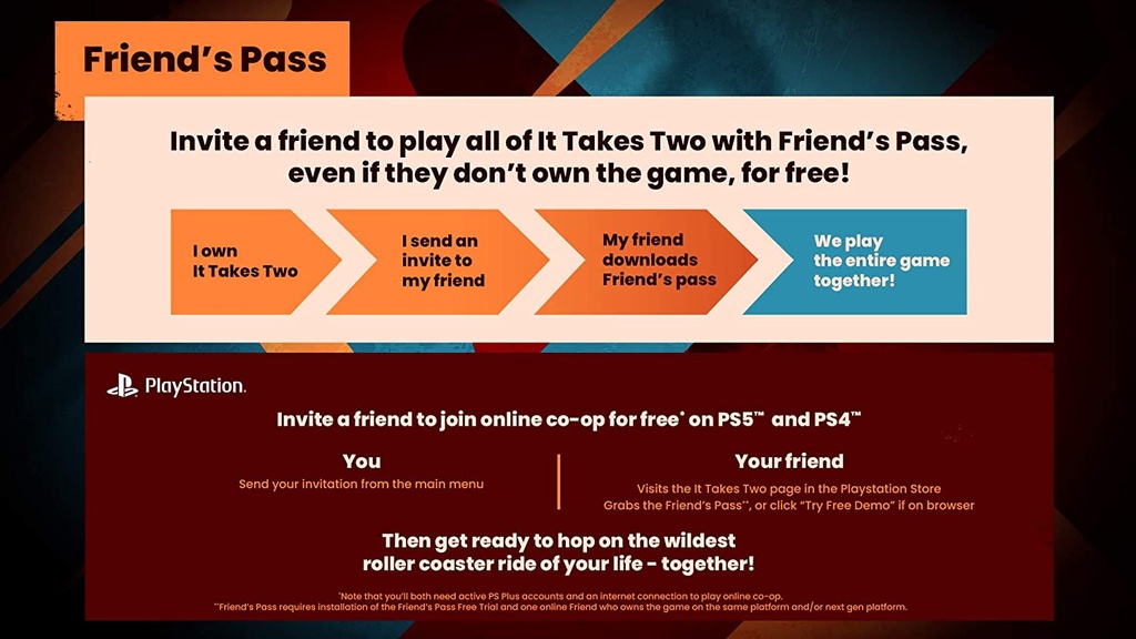 It Takes Two For PlayStation 4