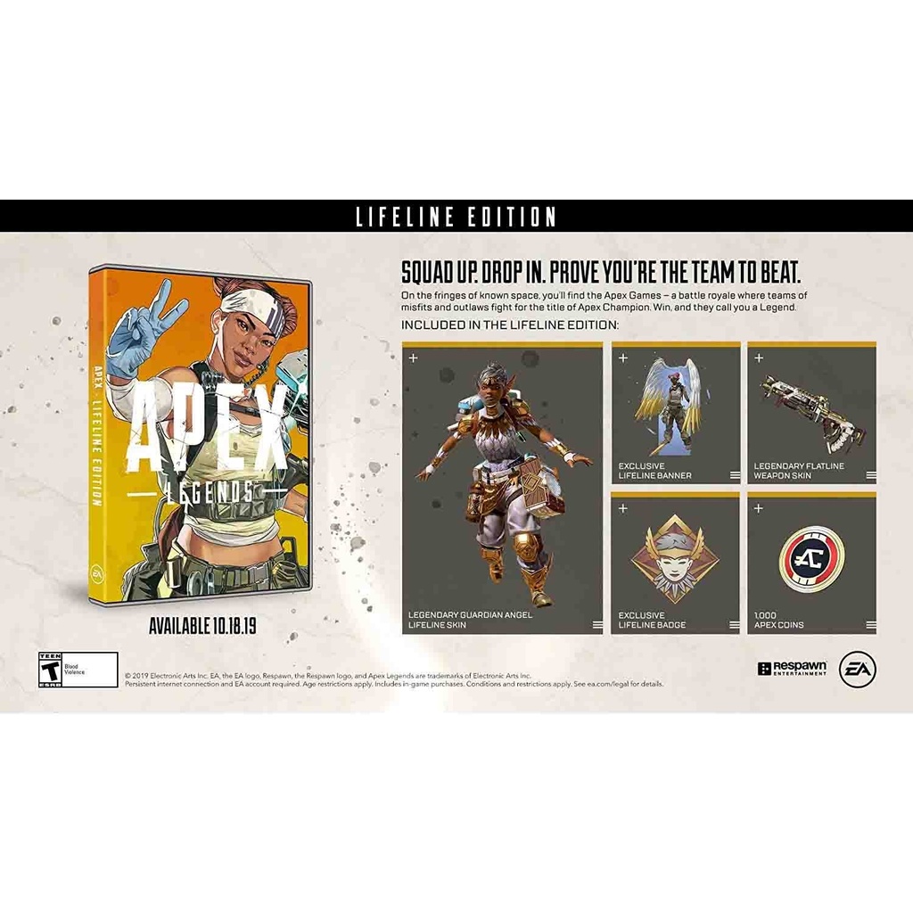 PS4: Apex Legends Lifeline Edition PAL
