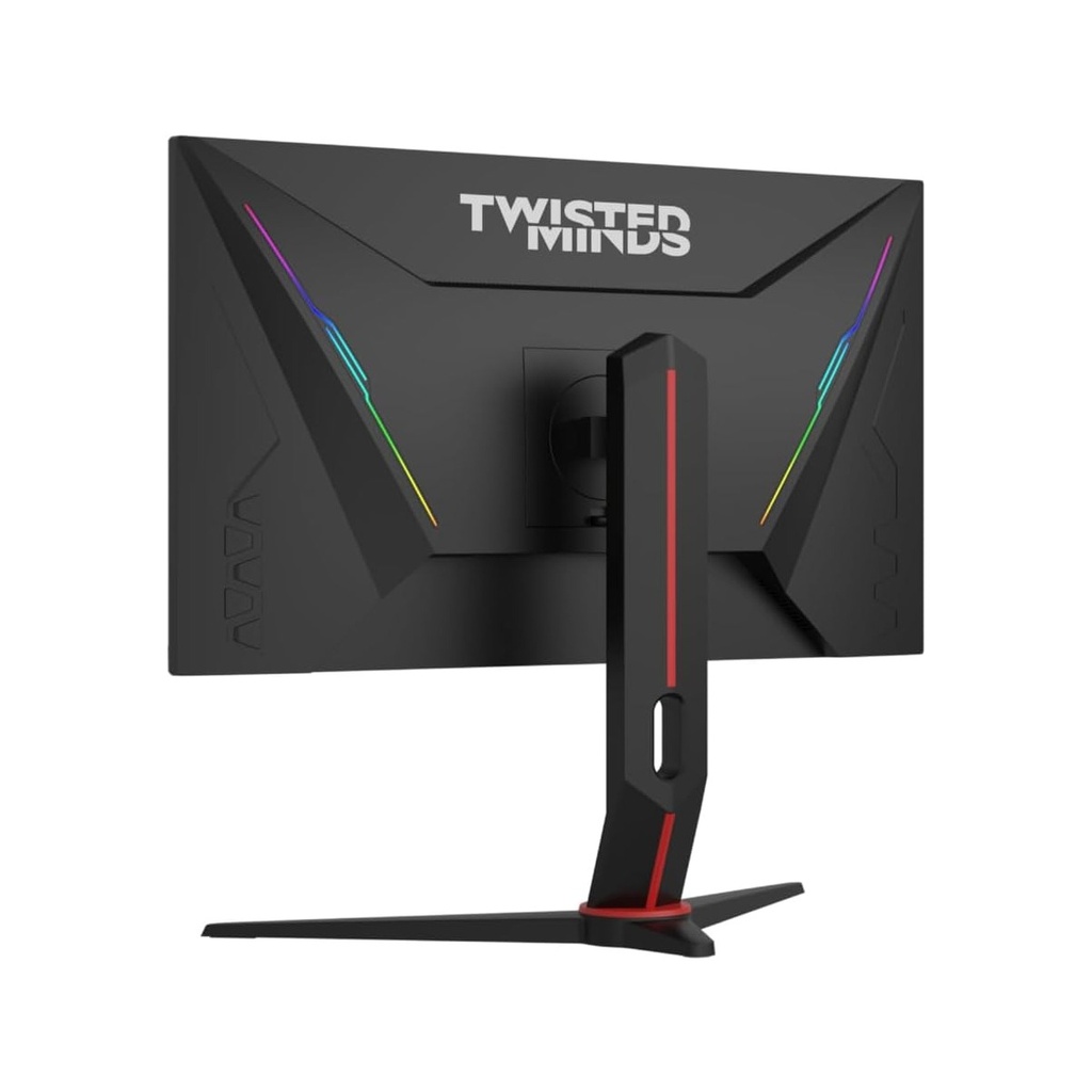 Twisted Minds 27'' FHD Fast IPS, 280Hz, 0.5ms, HDMI 2.1, HDR Adjustable Stand Gaming Monitor - Black
