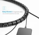 UGREEN Protection Tube DIA 25mm 1.5m - Black (LP121 - 30818)