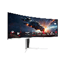 GameOn GOAC49DQHD120 Spectra Pro X Series 49" VA DQHD 120Hz MPRT 0.5ms, HDMI 2.1 Curved Gaming Monitor 1500R 32:9 (Supports PS5) -White