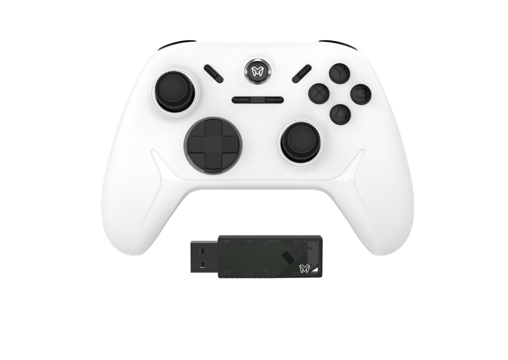 EMG Gaming Controller Flame PX01 Compatible with PC, Xbox Series X|S Xbox One - Artic White