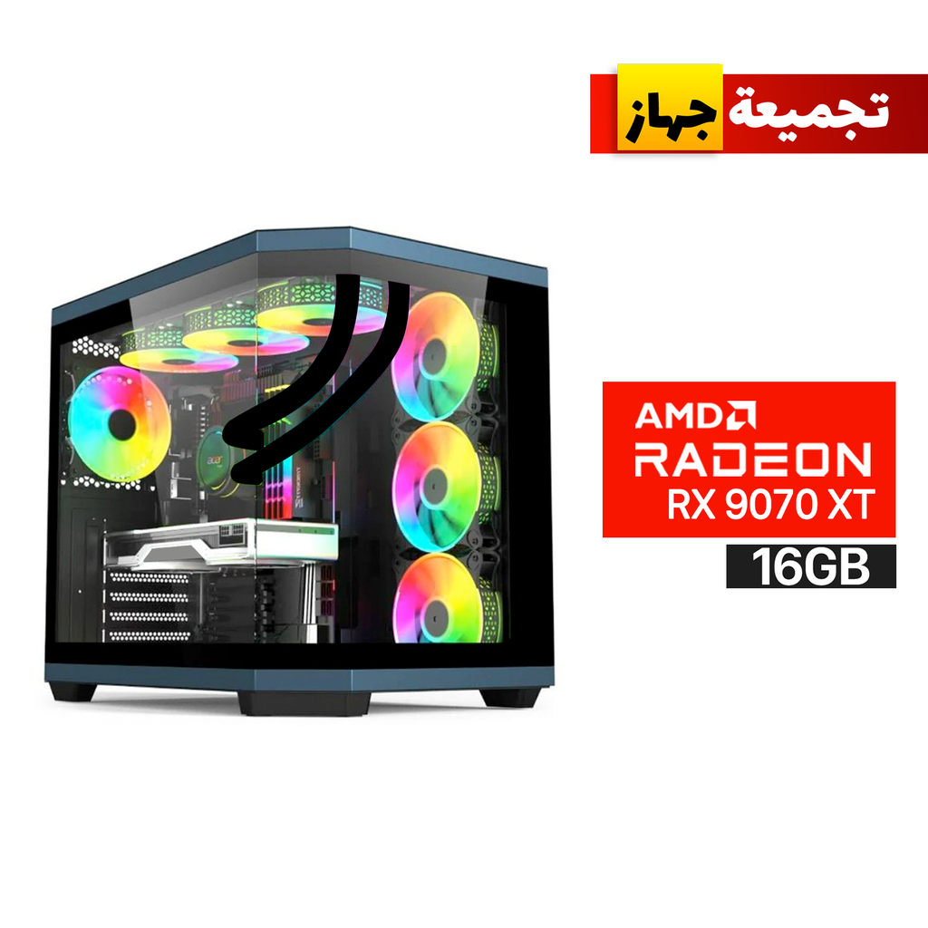 [V950B-GPC6] Gaming PC AMD Ryzen 9-9950X3D CPU,ASUS ROG STRIX X870-F WIFI 7 Motherboard,64GB RAM D5 (6000),2TB SSD NVME GEN-4(7250), AMD RX 9070 XT 16GB OC VGA,850 WATT GOLD PSU,L360 Liquid Cooler,Acer V950 Mid Tower Case,Win 11 Pro (License)
