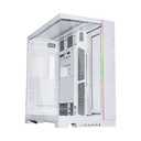 Lian Li O11 Dynamic EVO XL RGB Tempered Glass Full Tower Gaming PC Case (Fans Not Included), White | G99.O11DEXL-W.00