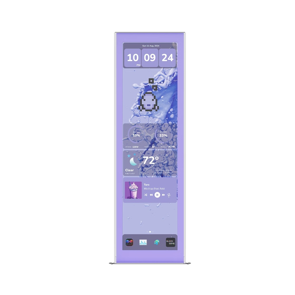 [ACC-HYTE-LK-Y7TTI-TM] Hyte Y70 Touch Infinite Display Upgrade 14.9" (2.5K) Multi-Touch Display, 60Hz - Taro Milk