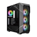 Cooler Master TD500 MAX Tempered Glass ATX Computer Case - Black