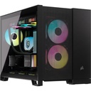 Corsair 2500D Airflow Mid-Tower Dual Chamber PC Case - Black