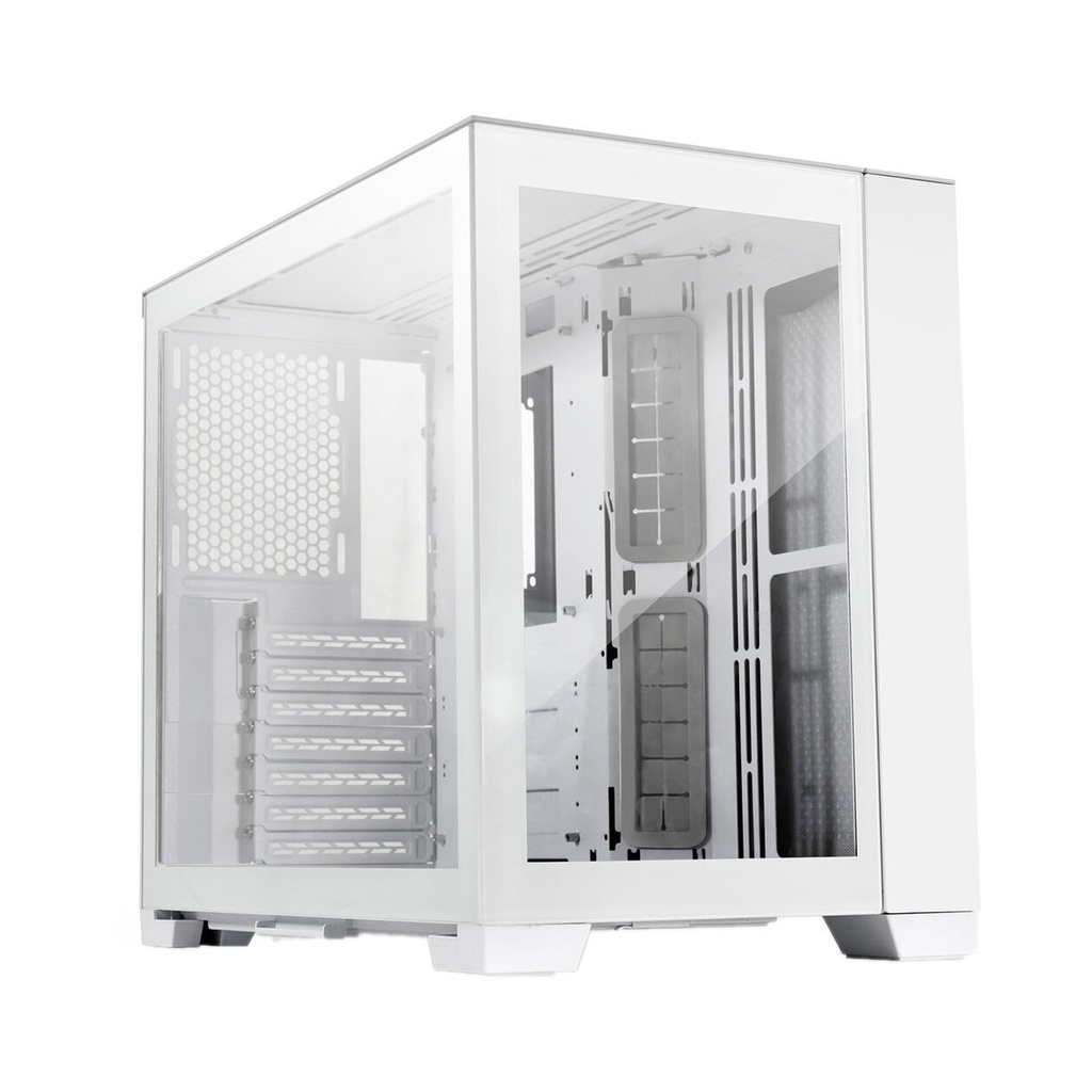 [O11DMINI-S] LIAN LI O11 Dynamic Mini Front And Side Tempered Glass Panel Micro ATX Tower Case - Snow Edition (No Fans Included)