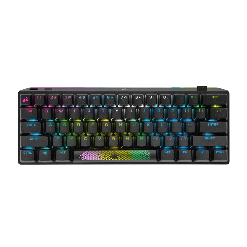 [CH-9189010-NA] Corsair K70 Pro Mini Wireless/Wired 60% Mechanical Cherry MX Red Switch Keyboard with RGB Backlighting Black