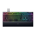 Razer BlackWidow V4 Pro Wired Mechanical Gaming Keyboard: Yellow Mechanical Switches, Linear & Silent, Doubleshot ABS Keycaps, Command Dial, Programmable Macros - Chroma RGB - Black